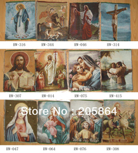 Бесплатная доставка, лидер продаж, изображение ткани небольшого размера, новые технические товары, Иисус и Дева Мария 2024 - купить недорого