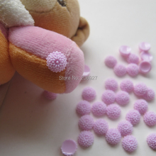 RF18-5 30pcs Cute Pink Purple Flower Shape Nail Resin Decoration Outlooking 2024 - buy cheap