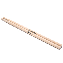 1 Pair wood color drum sticks musical aparts Maple 5A Size Maple Wood Drumsticks Stick for Drum Lightweight 2024 - buy cheap