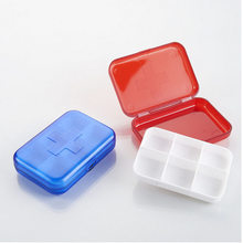 Mini Pill Box 6 Grids Medical Drugs Tablet Storage Medicine Case Container Travel Pillbox Holder Pill Case Medicine Box 2024 - buy cheap