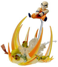 Японский аниме (Оригинальный BANDAI ) Dragonball Dragon Ball Z/Kai Gashapon игрушки HG Imagination Figure 9 Klilyn (kuriririn) VS Saibaiman 2024 - купить недорого