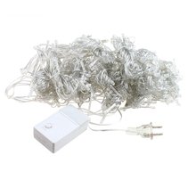 Cordão de luzes de led para decoração de natal, 10x3m, 1000 v para jardim de ano novo, cortina de luz de led 2024 - compre barato