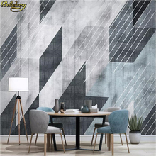 Beibehang-papel tapiz de líneas abstractas modernas personalizadas, papel tapiz para pared geométrico, Fondo de papel 3d, decoración de pared 2024 - compra barato