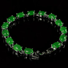 Kyszdl pulseira com pedra verde natural, frete grátis, joias da moda para mulheres, dois tipos de cores opcionais 2024 - compre barato