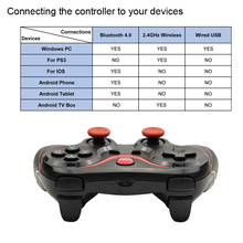 Buy T3 X3 Game Controller For Ps3 Joystick Wireless Bluetooth 3 0 Android Gamepad Gaming Remote Control For Pc Game Phone Tablet In The Online Store Game Station Store At A Price Of 19