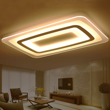 Modern Ultra-thin led ceiling lights for living room bedroom lustre plafonnier acrylic ceiling lamp indoor lighting fixtures 2024 - buy cheap