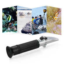 Marine Accurate Hydrometer Reef Aquarium Salt Water Salinity Meter protable refractometer 2024 - buy cheap