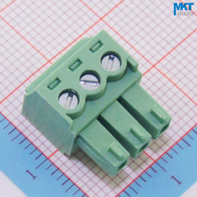 20Pcs 3P 3.81mm Pitch Right Angle Pin Female Pluggable Screw Wire Terminal Block Connector Sample 2024 - buy cheap
