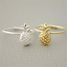Fashion solid pineapple rings.Trend of pineapple ring for women. 2024 - buy cheap