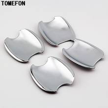 TOMEFON For Honda Civic 4 Door Sedan 2006 2007 2008 2009 2010 2011 ABS Chrome Door Handle Cup Bowl Exterior Cover 4pcs 2024 - buy cheap