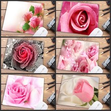 Mairuige Big Promotion Pink Rose Pad To Mouse Computer Mousepad Anime Gaming Padmouse Gamer To Keyboard Mouse Mats 22X18CM 2024 - buy cheap