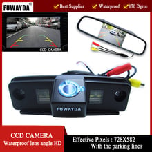 FUWAYDA Cor Câmera de Visão Traseira Do Carro para SUBARU Forester/Interior/Impreza Sedan, com 4.3 Polegada do Monitor Espelho retrovisor 2024 - compre barato