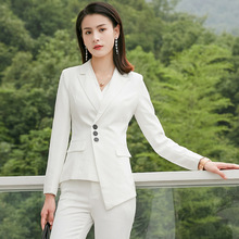 2020 Summer White Skirt Suits Women Korean Fashion Casual Slim Two Piece Lady Office Work Suits Long Sleeve Blazers and Skirts 2024 - buy cheap