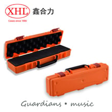 high quality plastic tool case toolbox flute instrument protection box tool case with pre-cut foam lining shipping free 2024 - купить недорого