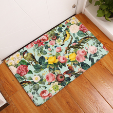 2017 New High Quality Creative Rugs Washable Beautiful Flower Carpet Mats Bedroom Non-Slip Floor Mats Area rug for living room 2024 - buy cheap