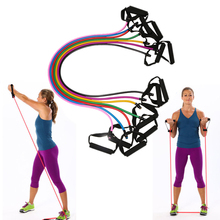 Elastic Yoga Pull Rope Fitness Resistance Bands Exercise Tubes Practical Training Elastic Band Rope Yoga Workout Stretch band 2024 - buy cheap