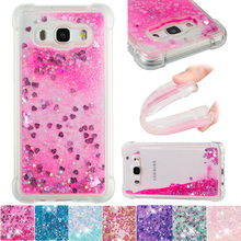 Glitter Cover for Samsung Galaxy J5 2016 J56 Cute Shiny Liquid Soft TPU Bumper Case J5 6 SM-J510F/DS SM-J510FN/DS SM J510FN/DS 2024 - buy cheap