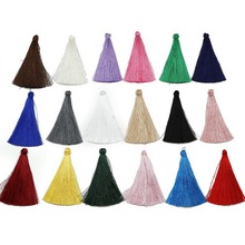 Chinese Knot Tassel 2pcs/lot 65mm Garment Silk Tassel Charm for Handmade Tassel Earring Clothing Decor Sewing & Craft Material 2024 - buy cheap