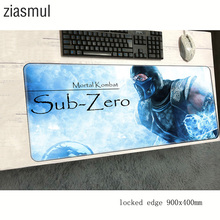 mortal kombat mouse pad 900x400x3mm thick mousepads best gaming mousepad gamer anime personalized mouse pads keyboard pc pad 2024 - buy cheap