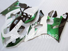 Kit de carenagem para gsxr600, 750, 04, 05, gsxr600, gsxr750, decalque 750, 2004, 2005, branco, verde, abs, conjunto sw65, imperdível 2024 - compre barato