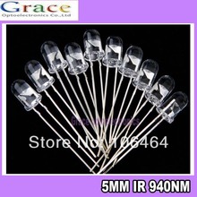 100PCS 5mm 940nm Infrared Emitted LED IR Diode LED FREE SHIPPING 2024 - buy cheap