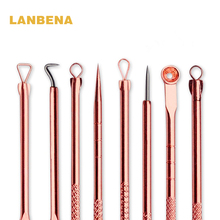 LANBENA 4pcs Rose Gold Acne Removal Needle/Needle Blackhead Remover Acne Treatment Acne Needle BlackAcne Extractor Remover 2024 - buy cheap