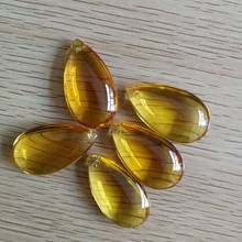 30pcs/lot,38mm topaz color crystal glass chandelier lighting pendant prism droplet parts free shipping 2024 - buy cheap