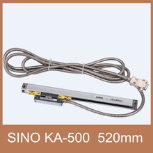 Линейка 0,005 мм/5um Sino KA500 520 мм, измеритель крутящего момента, Цифровая Линейная Шкала 520 мм для шлифовального станка с ЧПУ 2024 - купить недорого