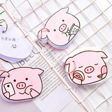 Cute Pig Buckle Memo Pad Kawaii Creative Diary Notebook High Quality Note Notebook Office Supplies Memo Pad 2024 - buy cheap