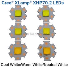 Cree XHP70.2 Cool White / Neutral White / Warm White High Power LED Emitter With 20mm/16mm Copper PCB 12V 6V Input 29W 4292lm 2024 - buy cheap