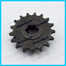 Engine Gearbox 2 strokeT8F 17T front sprocket 14 tooth pinion of clutch gear box for 47cc 49cc mini baby crosser moto dirt bike 2024 - buy cheap