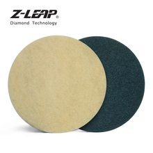 Z-LEAP 15 "Алмазная губка для полировки пола шлифовальный диск губка волокна гранит мрамор бетонная плитка полировка пола 2024 - купить недорого
