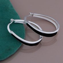 Pendientes de plata 925 para mujer, joyería de moda plateada, pendientes fantasticos/cexakwea gejaovqa AE641 2024 - compra barato