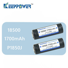 Batería de iones de litio de 18500 V, 1700mAh, 3,7 mAh, P1850J, 2 uds., Original, envío directo 2024 - compra barato