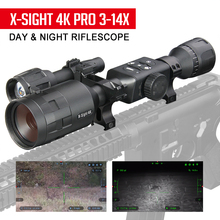 Eagleeye-mira telescópica táctica de visión nocturna para Rifle de caza, HD 3-12X, para día y noche, con Bluetooth y soporte Wifi 2024 - compra barato