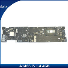 100% Teste A1466 Motherboard Do Portátil Para MacBook Air 13.3 "1466 Placa Lógica i5 1.4 ghz 4 gb 4g MD760 820-3437-B 2013 2014 Ano 2024 - compre barato