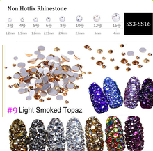 Diamantes de imitación 3D para Nail Art ss3 ss4 ss5 ss6 ss10 ss12 ss16, 1440 Uds 2024 - compra barato