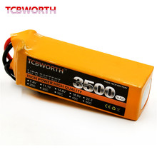 TCBWORTH Batteries 22.2V 3500mAh 35C 6S RC Toys LiPo Battery For RC Airplane Drone Car Boat Tank Batteries LiPo 6S RC Parts XT60 2024 - buy cheap