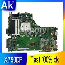 AK K550D X750DP placa base de Computadora Portátil para For Asus X750DP X550DP K550DP K550D X550D K550 X550 prueba placa base original de 2024 - compra barato