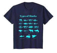 Camiseta con estampado de letras, camiseta de tiburones, educación, biología marina, novedad de 2019 2024 - compra barato