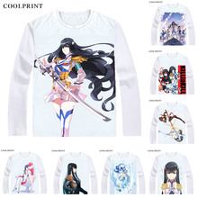 Kill la Kirin-camisetas de Manga larga de Anime, camisas de Anime, Ra Kiru, Satsuki, Kiryuin, Bakuzan, Junketsu, pureza, Cosplay 2024 - compra barato