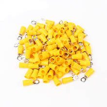 Rv5.5-5 Yellow Ring Insulated Terminal Cable Crimp Terminal 30Pcs/pack Suit 4-6Mm2 Cable Wire Connector Rv5-5 Rv 2024 - buy cheap