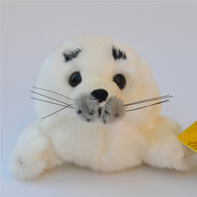 Морская животная Милая Белая плюшевая игрушка-тюлень подарок на день рождения b4843 2024 - купить недорого