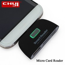 Lector de tarjetas USB 2,0, Micro USB OTG, todo en 1, lector de tarjetas de memoria SD T-Flash, adaptador multifuncional para teléfono inteligente Android 2024 - compra barato