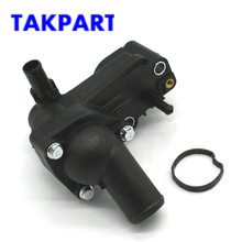 TAKPART New Engine Coolant Thermostat & Housing Assembly for Ford 1198060 2S4Q9K478AD 2024 - buy cheap