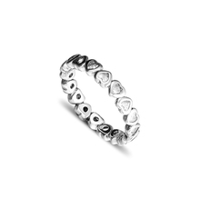 Ckk anel forever mais anel para mulheres e homens, anel feminino, joia de prata esterlina 925, bague femme, casamento, noivado 2024 - compre barato