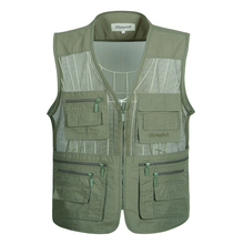 Unloading Tactical Vest Coat Fashion Men's Summer Photographer Waistcoat Mesh Work Sleeveless Jacket Tool Many Pocket Vest Male 2024 - buy cheap
