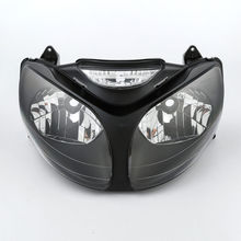 Farol dianteiro transparente para kawasaki zx12r 2010-2019, novo 2024 - compre barato