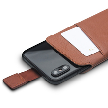 Qalino-funda de piel auténtica hecha a mano para iPhone X, cartera ultrafina con ranura para tarjetas, 5,8 pulgadas 2024 - compra barato