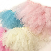 10meters/lot Pink Blue Beige Color Ruffle Fringe Lace Trim 8cm Soft Mesh Tassel Dress Lace Accessories Macrame Lace Fabric 2024 - buy cheap